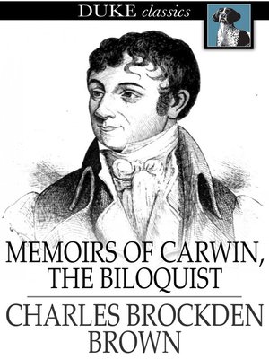 Memoirs of Carwin, the Biloquist - ebook